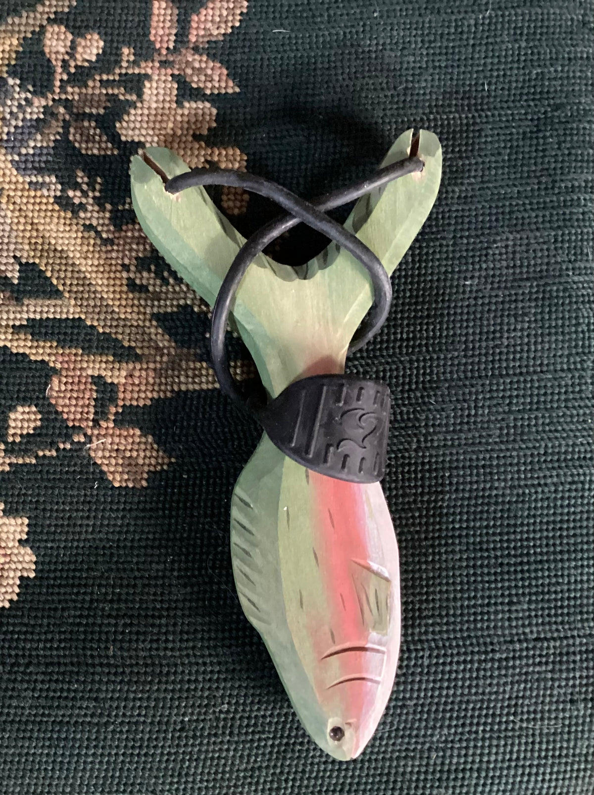 Wooden Toy| Sling Shot | Fish