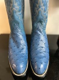 Ostrich Women’s Boots/ Blue Ferrini / size 8.5