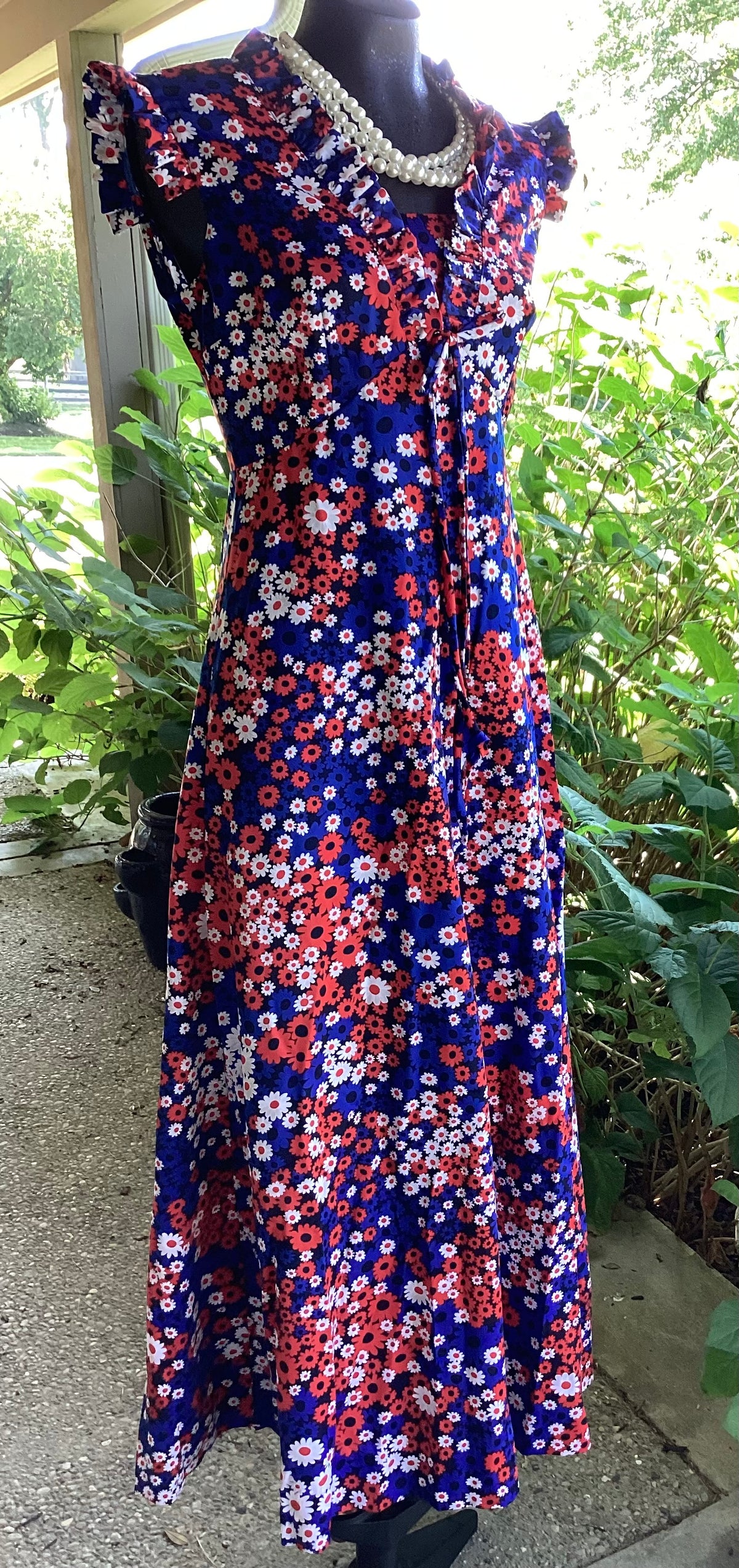 Vintage Maxi Dress| Floral