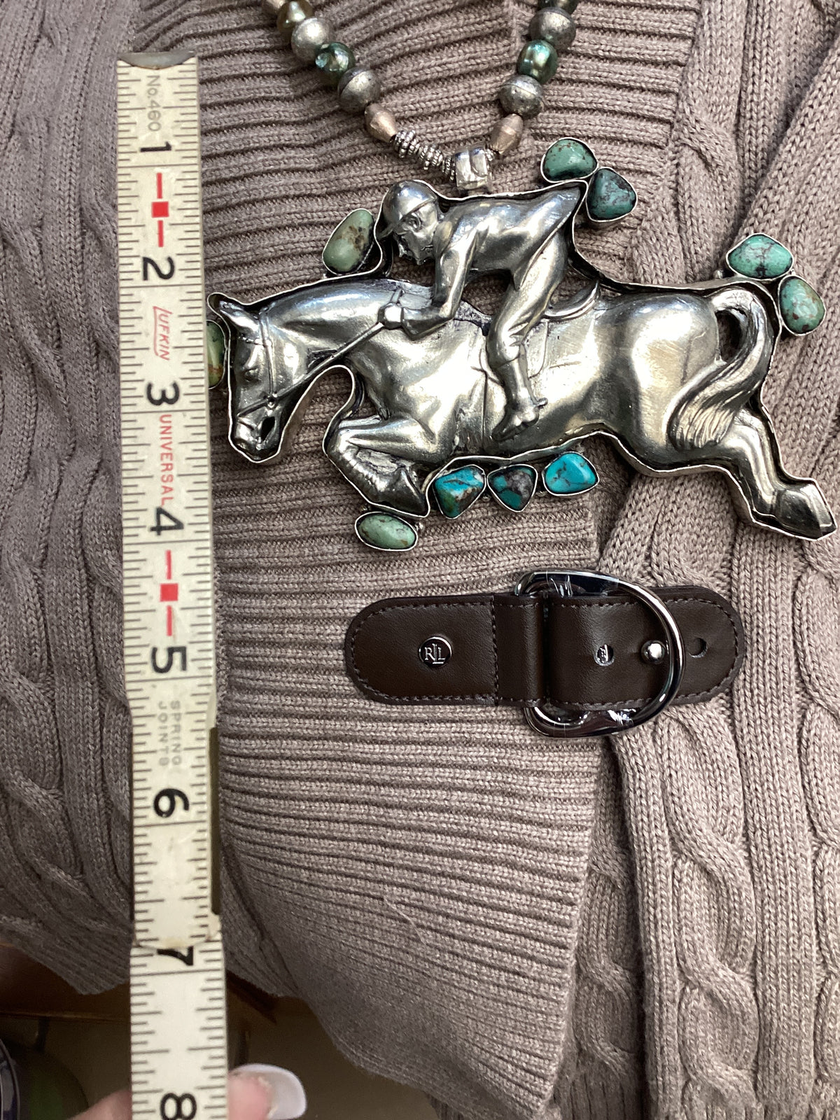 Jumping Horse Necklace