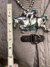 Jumping Horse Necklace