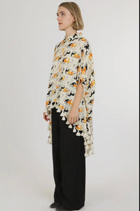 Ladies | Tunic | Blouse | Horse | Tassles | Hi-Low