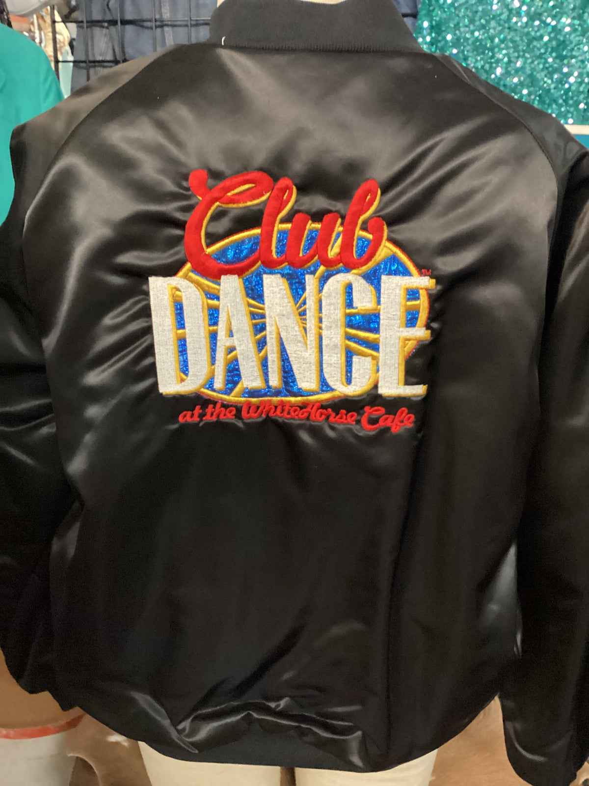 Vintage Jacket | Satin | Advertising