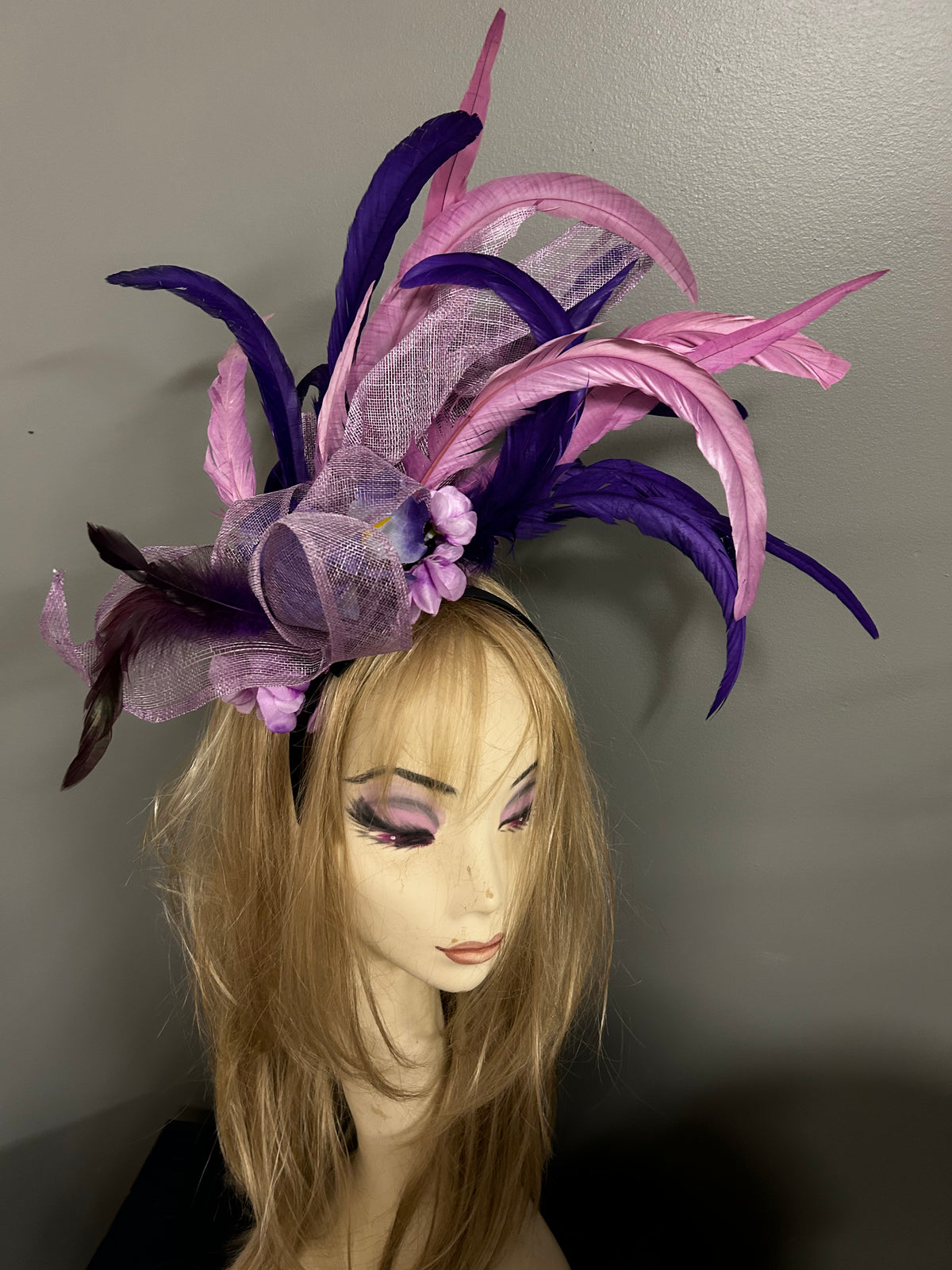 Fascinator | Headband | iris