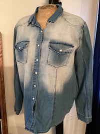 Denim Shirt | Ladies | Pearl Snap