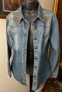 Ladies Jacket |Denim|R Cinco Ranch