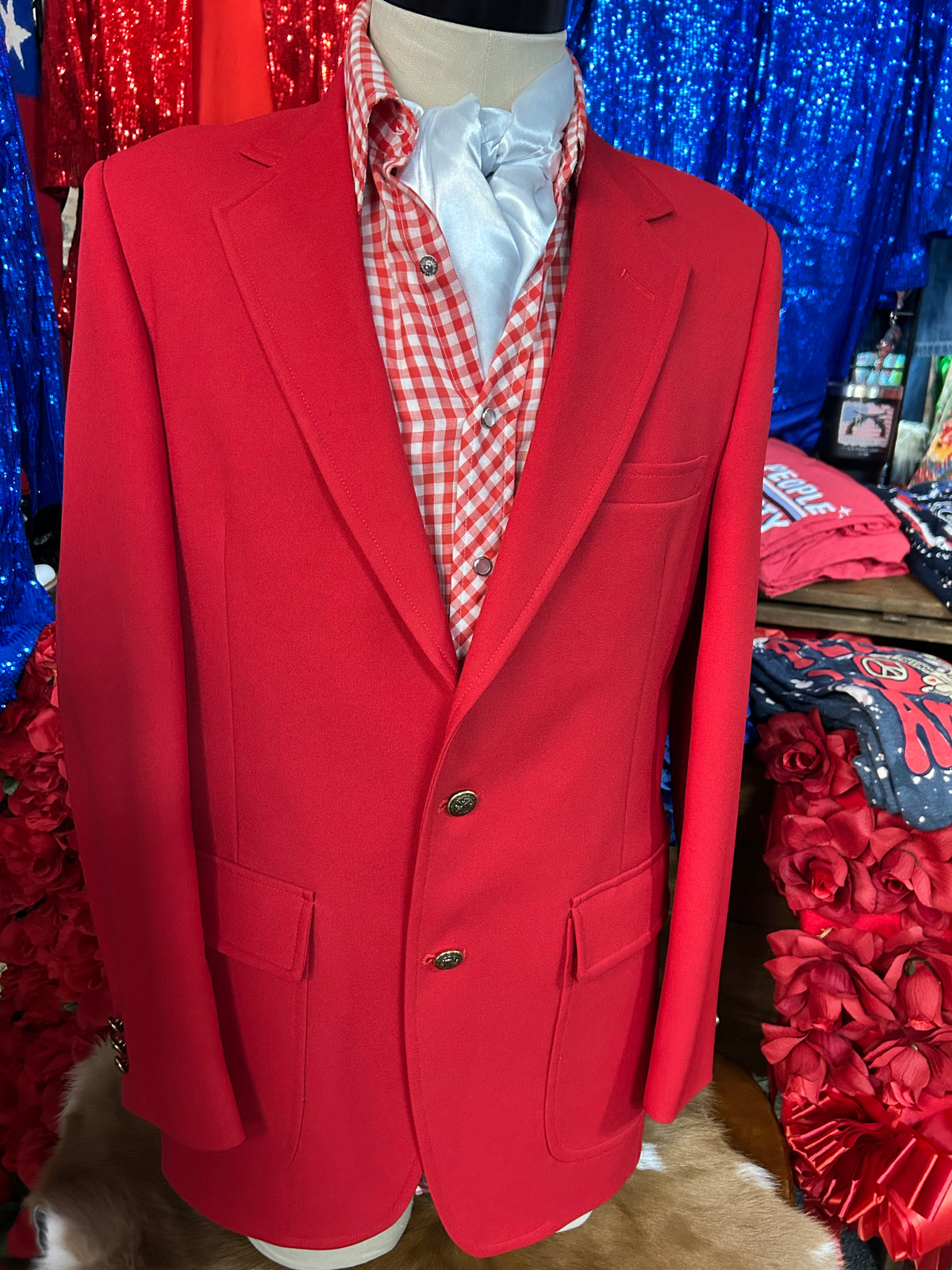 Vintage Blazer| Men’s |Red