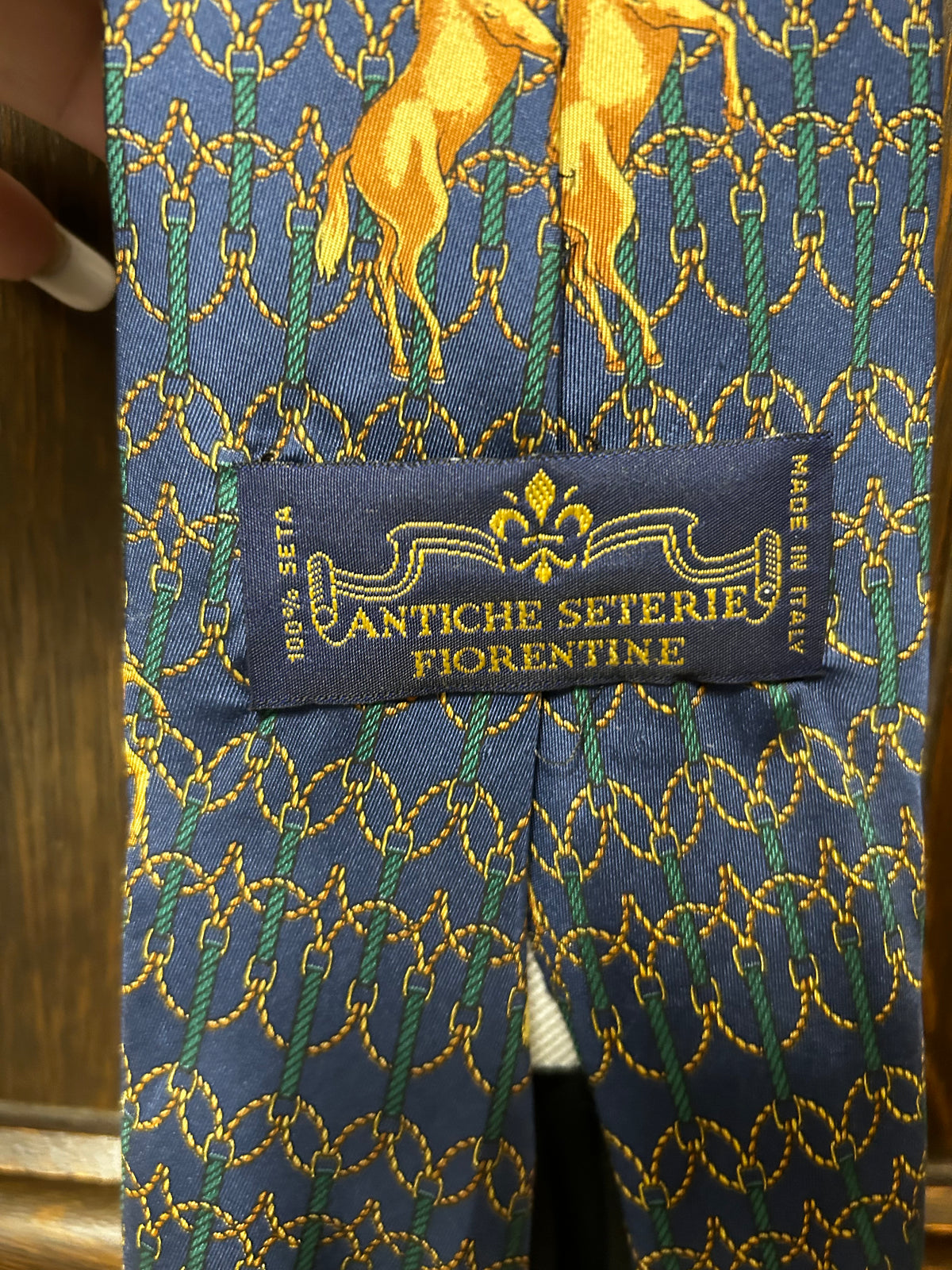 Necktie | Italian Gold Horse