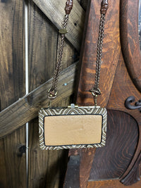 Mary Francis| Beaded Purse| Horse Head in HorseShoe
