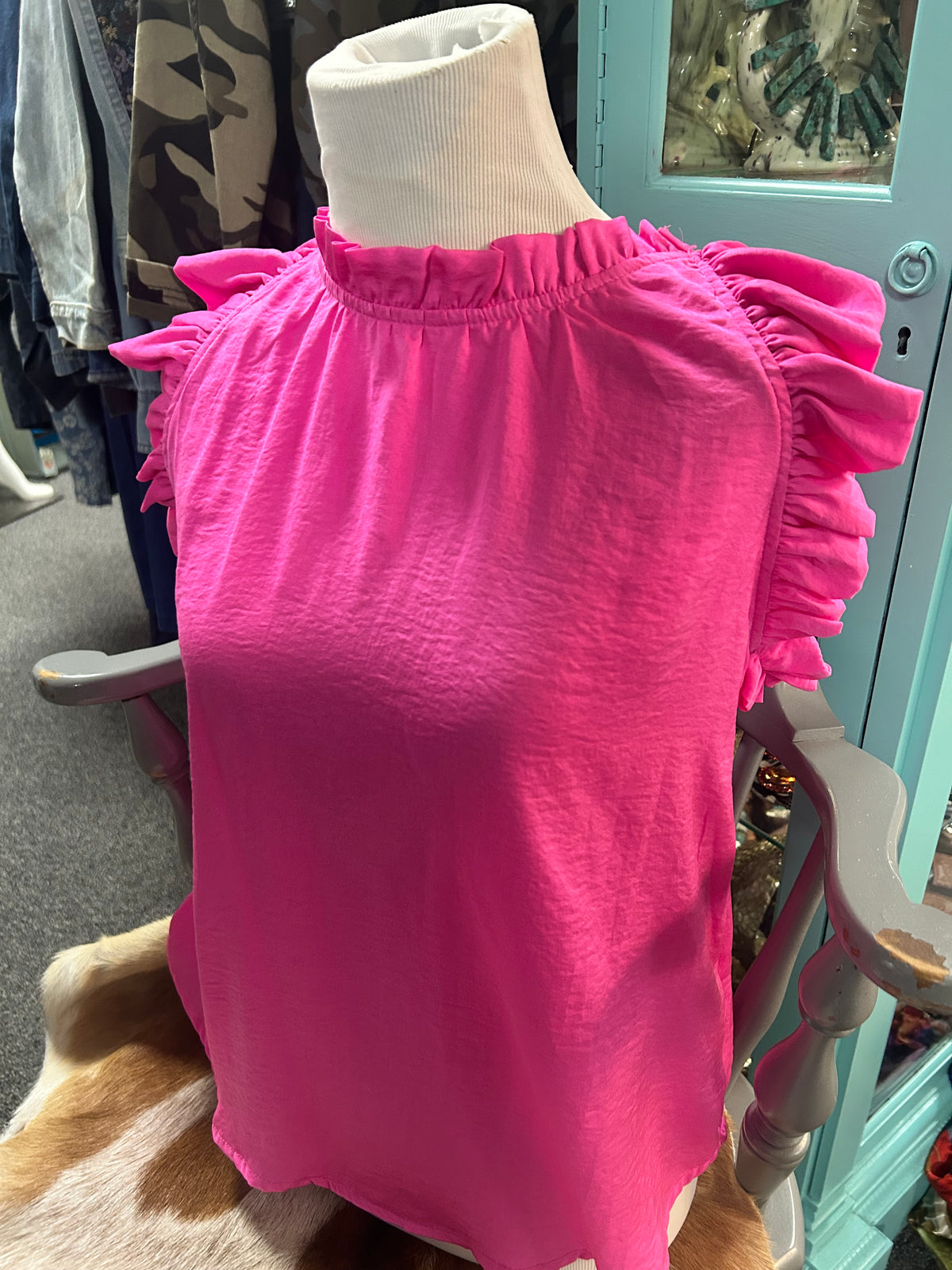 Ladies | Ruffle | Top