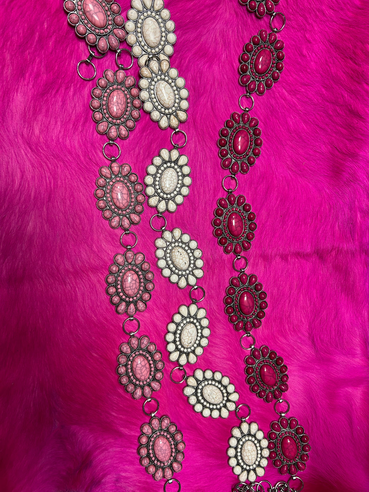 Concho Belt | Stone| Adjustable