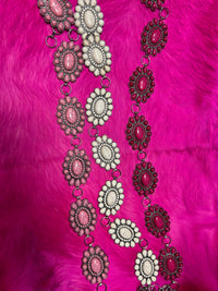 Concho Belt | Stone| Adjustable