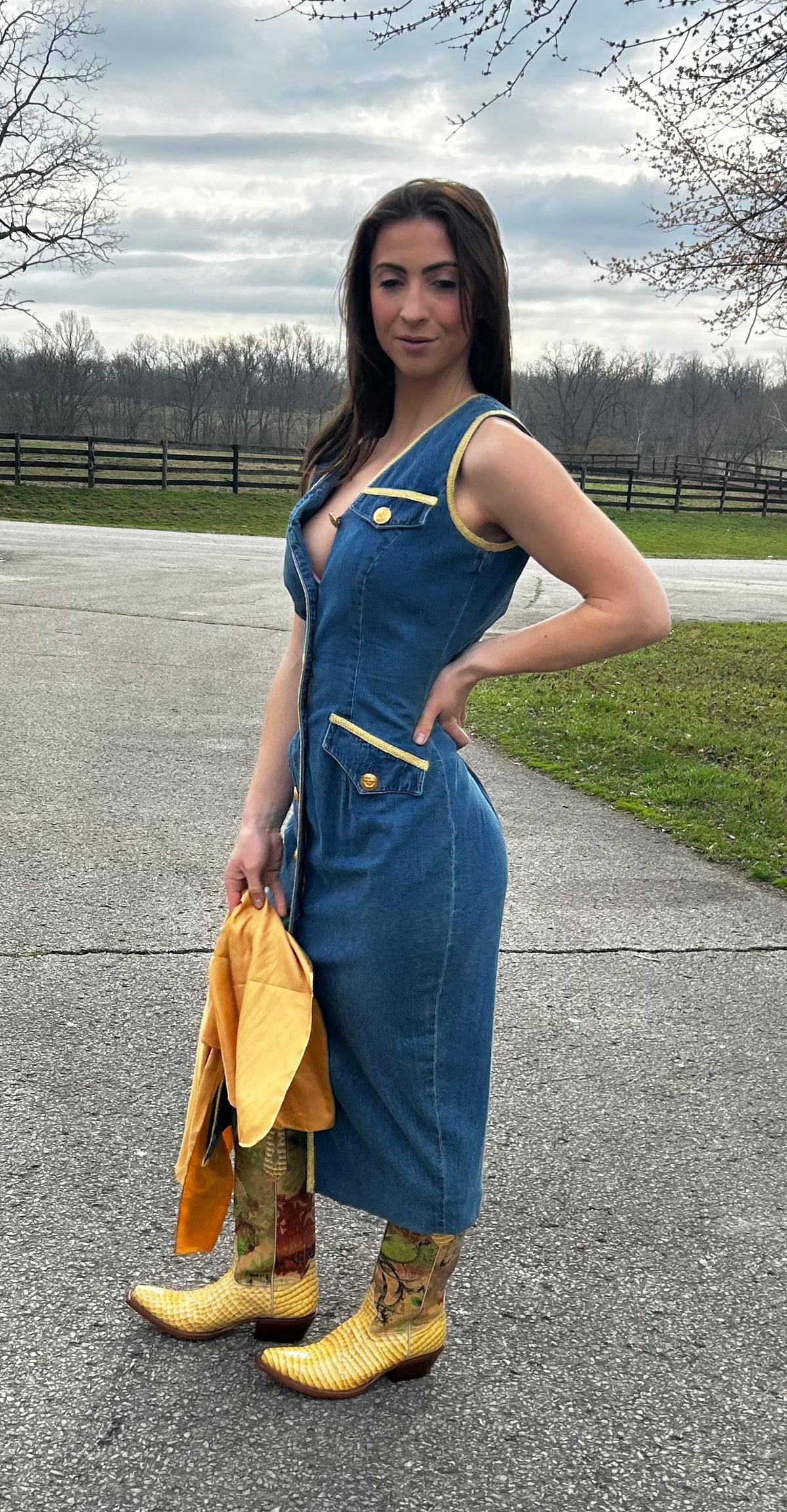 Ladies Dress| Sailor |Denim