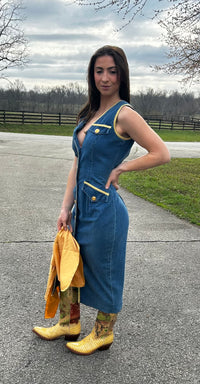 Ladies Dress| Sailor |Denim