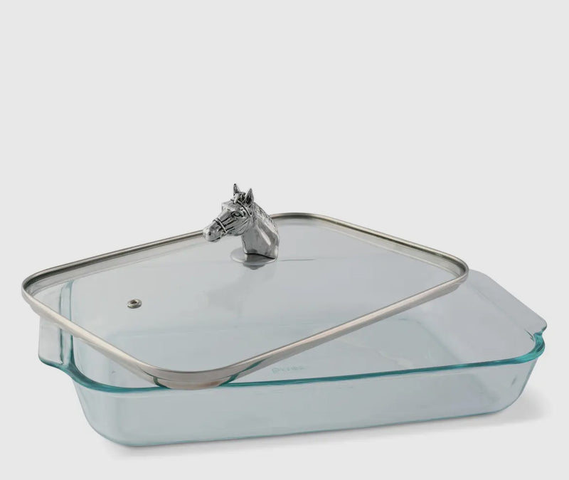 Arthur Court| Casserole Dish|Horse head lid