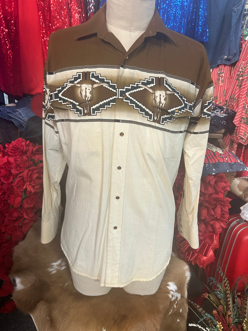 Vintage Western Shirt| Men’s