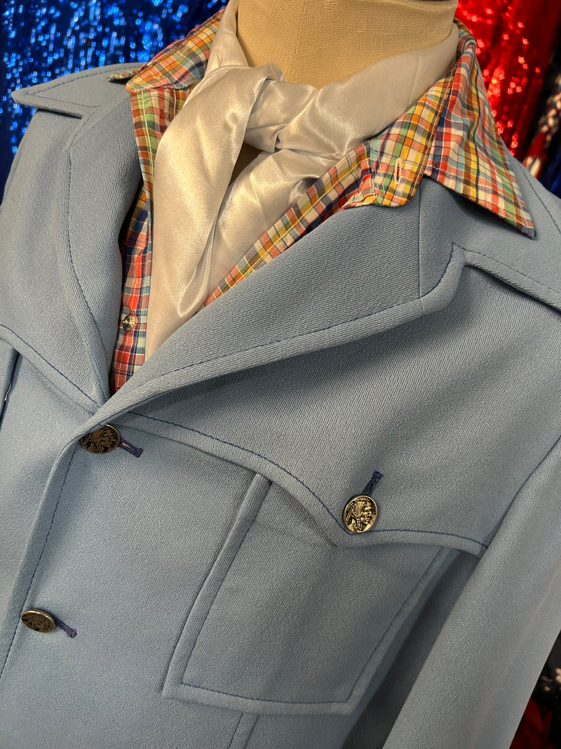 Leisure Suit| Indian Head Button