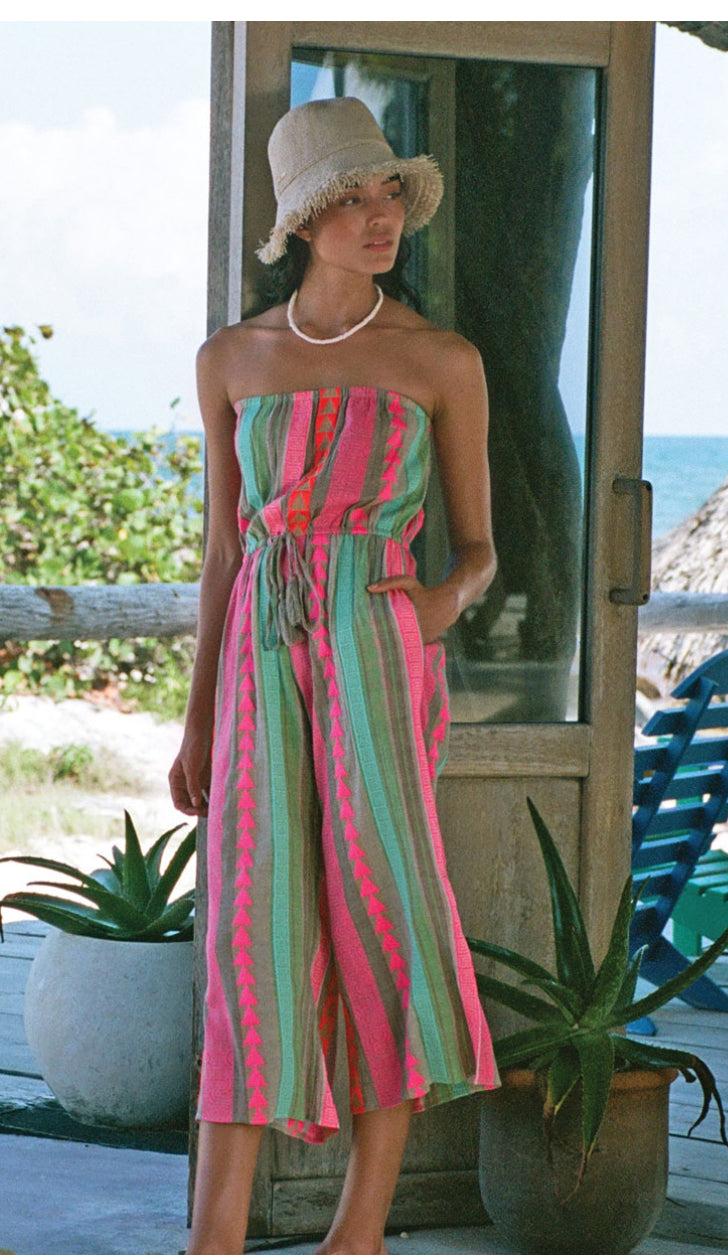 Ladies Jumpsuit | Neon |coulotte