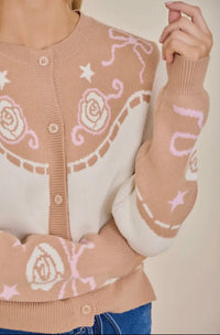 Sweater | Western | Roses & Bows