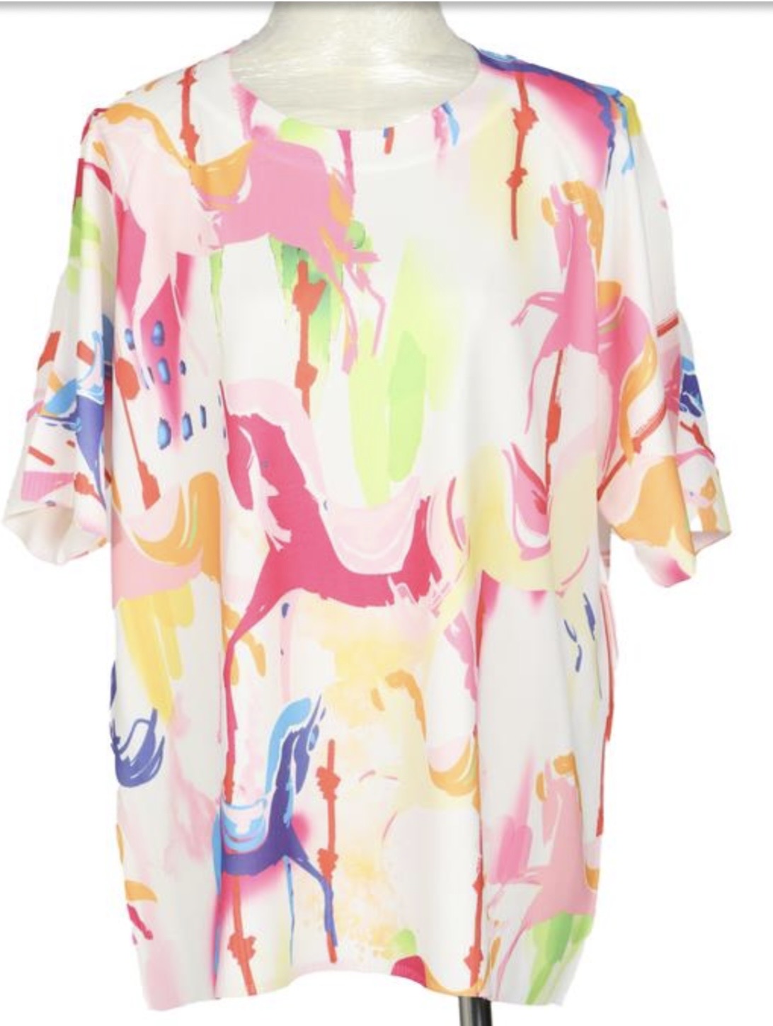 Blouse| Horse| Watercolor