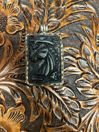 Horse Pendant |Onyx |