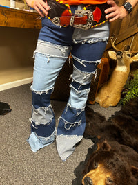 Ladies Jeans| patchwork