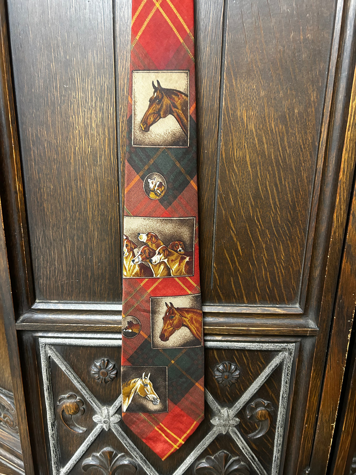 Necktie|Horse & Hounds | Polo -Ralph Lauren