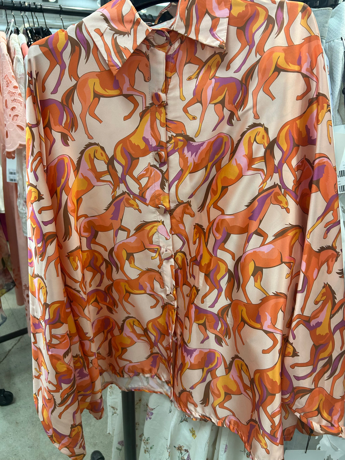 Ladies | Horse | Tunic | Button Up