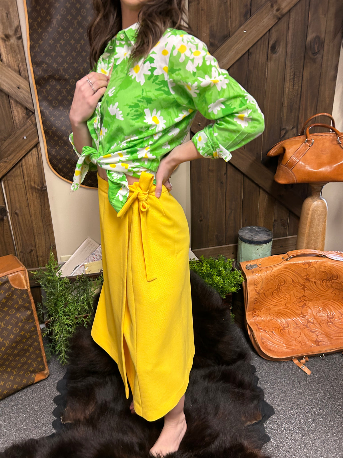 Ladies Vintage Blouse | Daisy