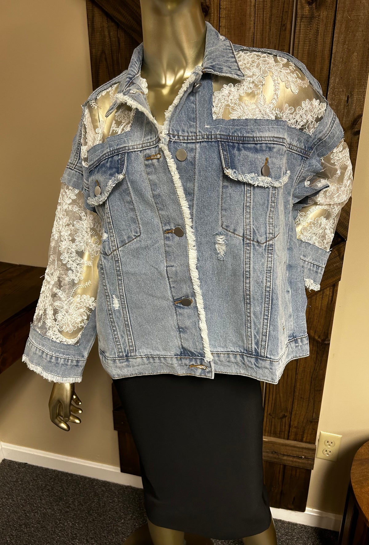 Ladies Denim | Ripped | Lace