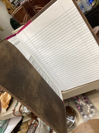 Journal| Cowhide |Pink| LV