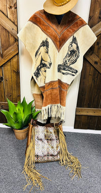 Vintage Cape| Leather|