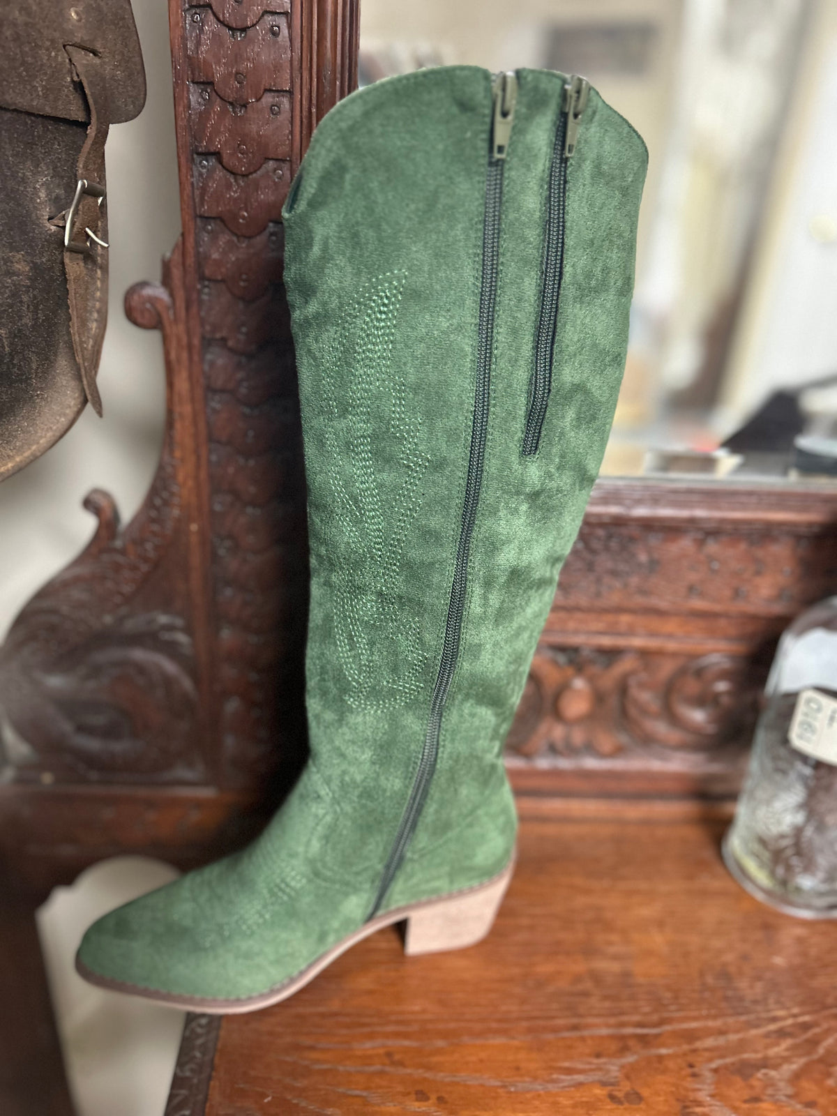 Ladies Boots|Pierre Dumas|Green