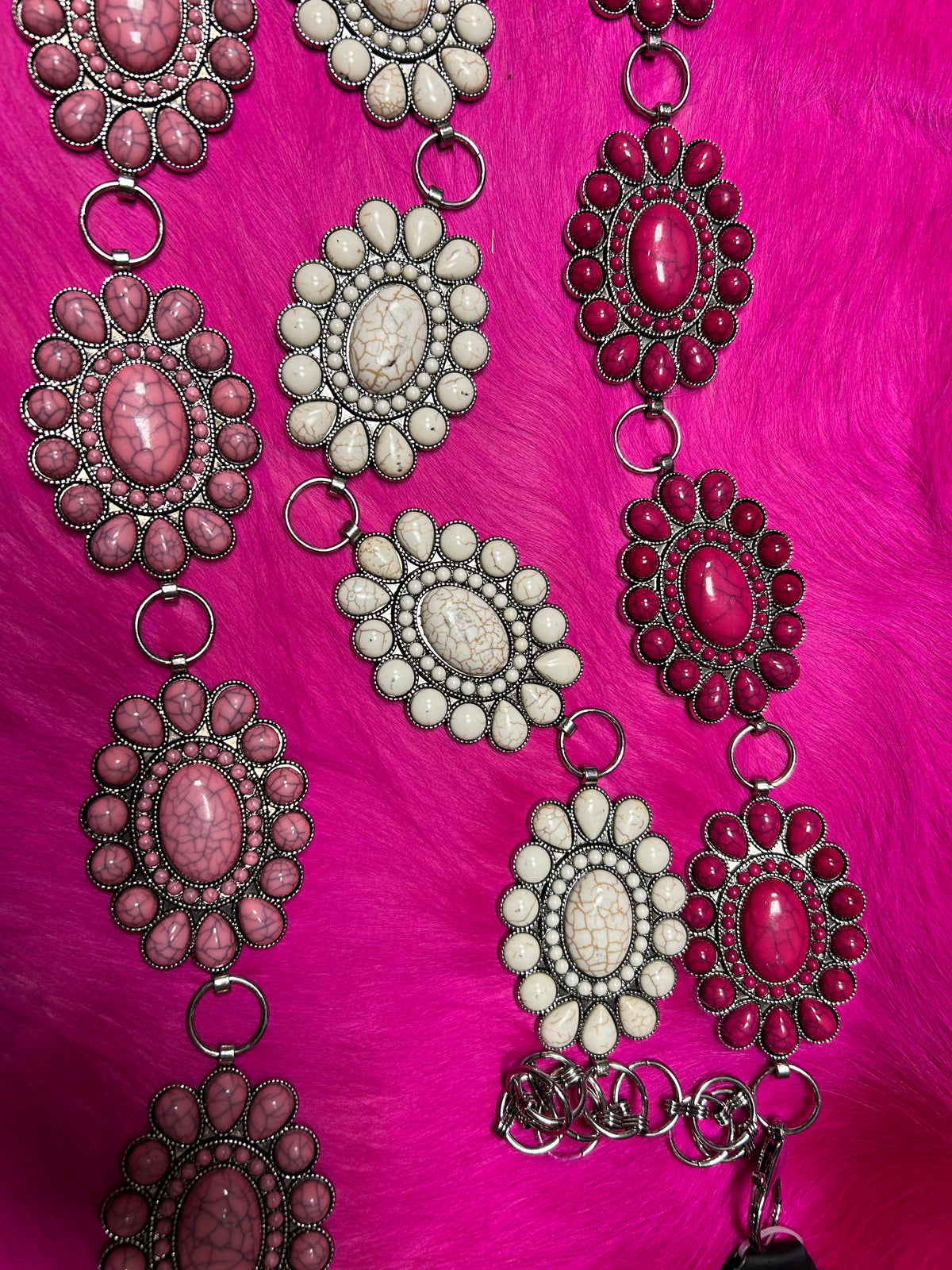Concho Belt | Stone| Adjustable