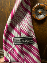 Necktie | Vintage |Fuchsia