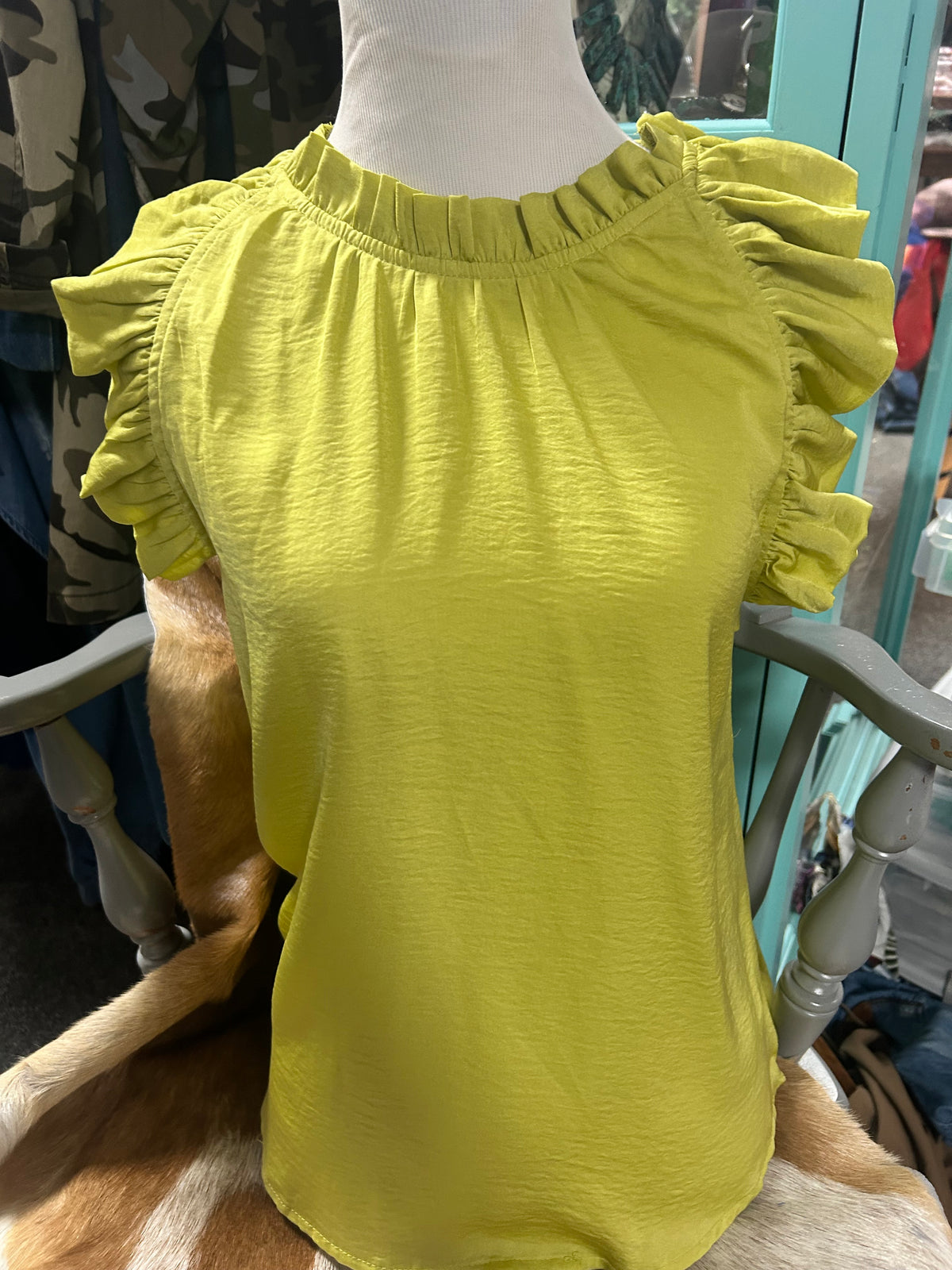 Ladies | Ruffle | Top