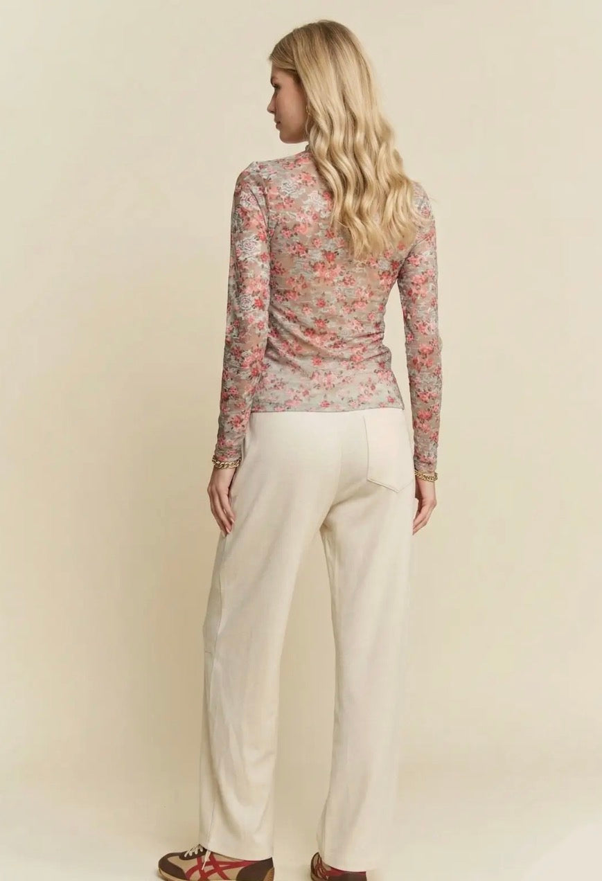 Mesh| Floral