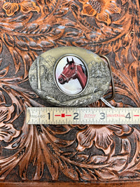 Belt Buckle| Horse