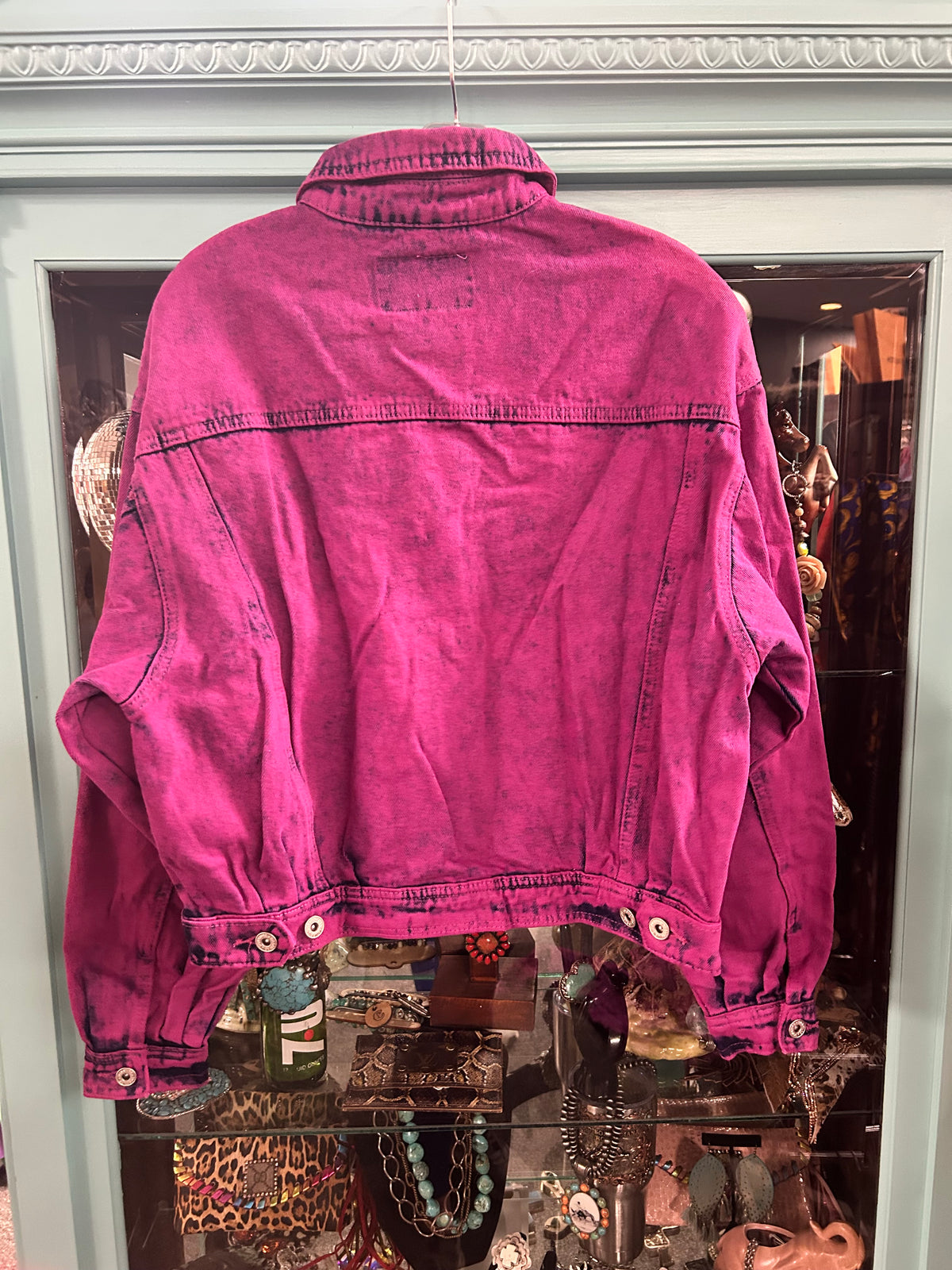 Ladies | Purple | Denim | Jacket