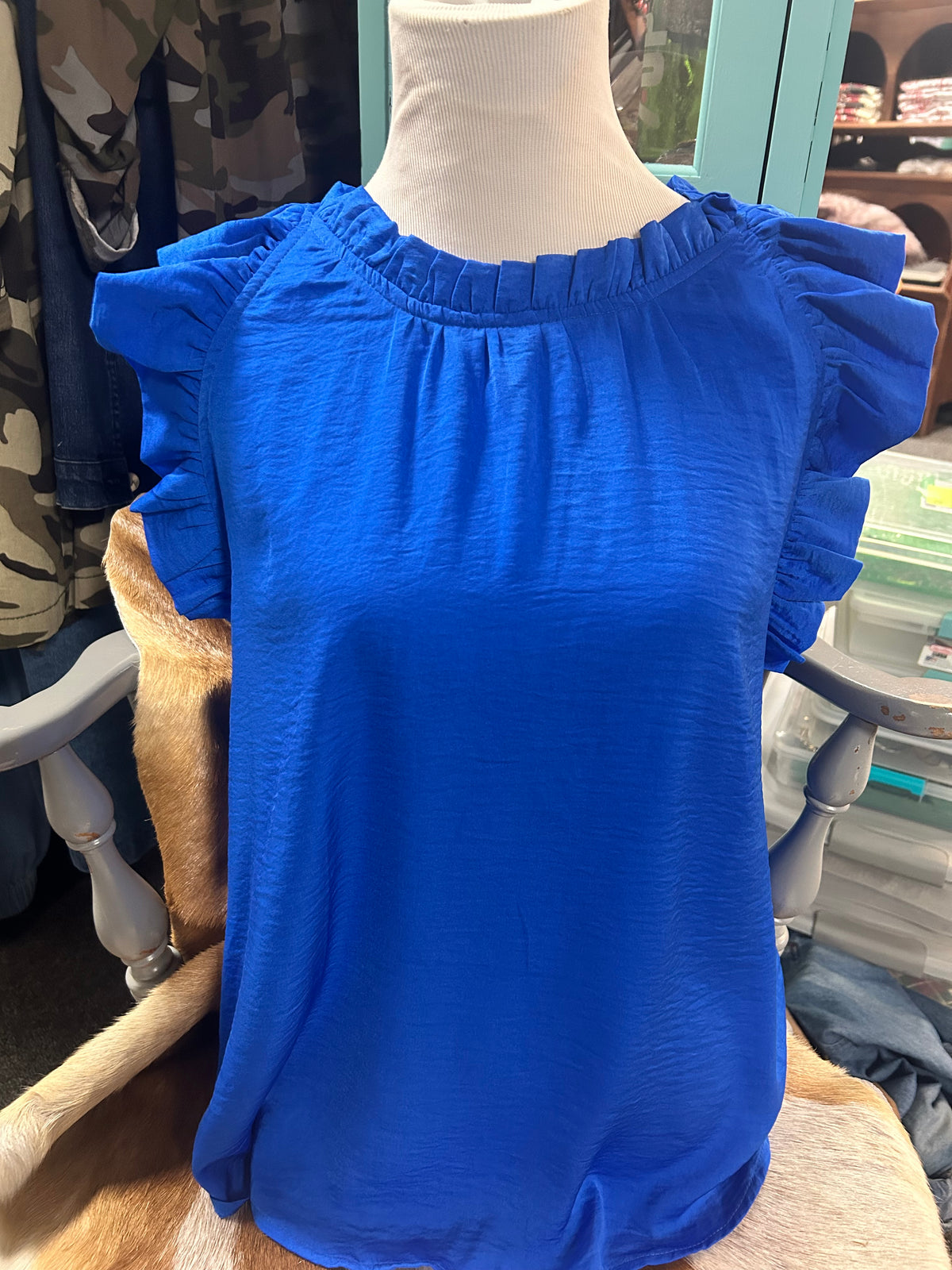 Ladies | Ruffle | Top