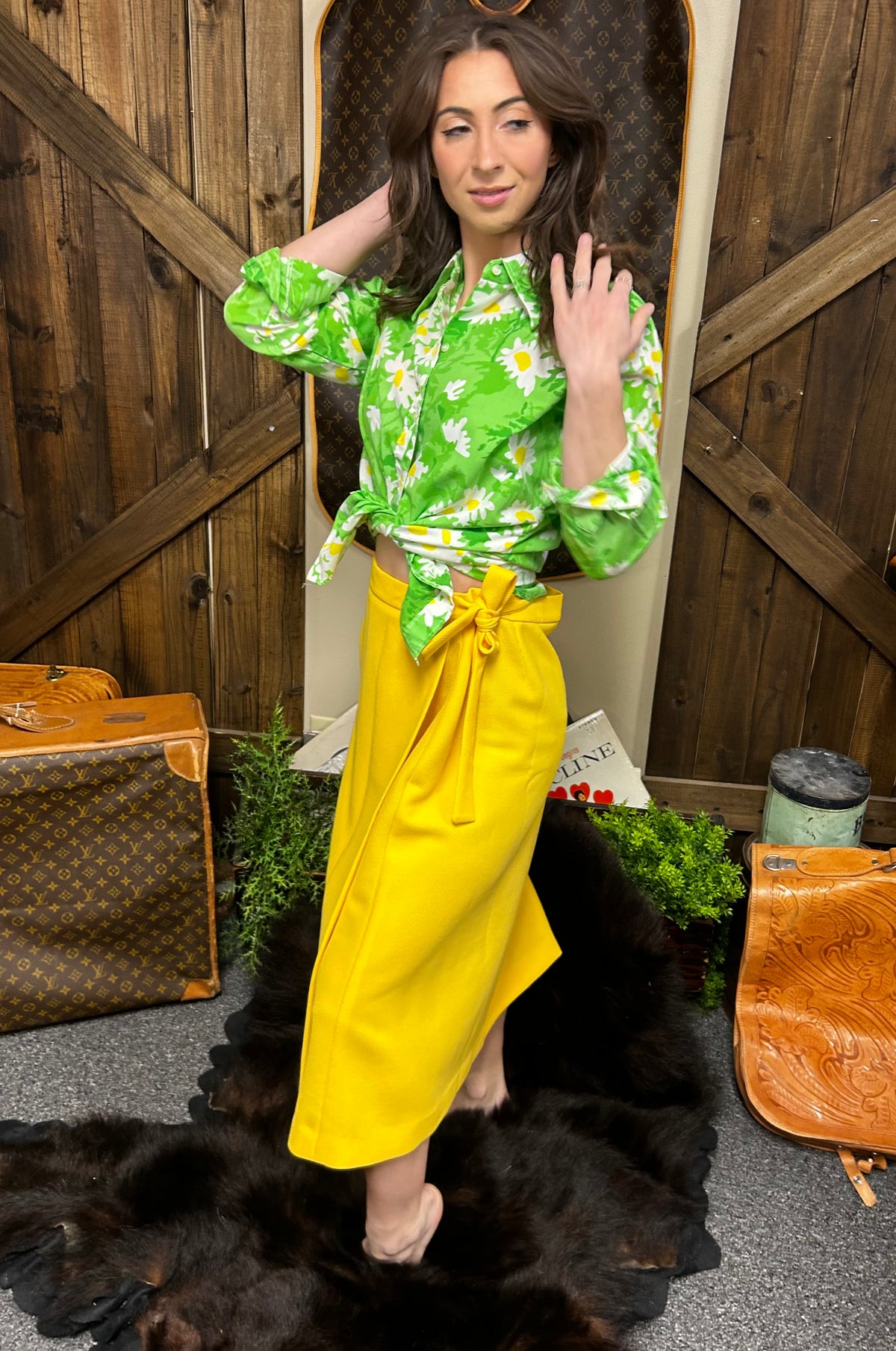 Ladies Vintage Blouse | Daisy
