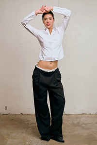 Blouse| Solid| Button Up