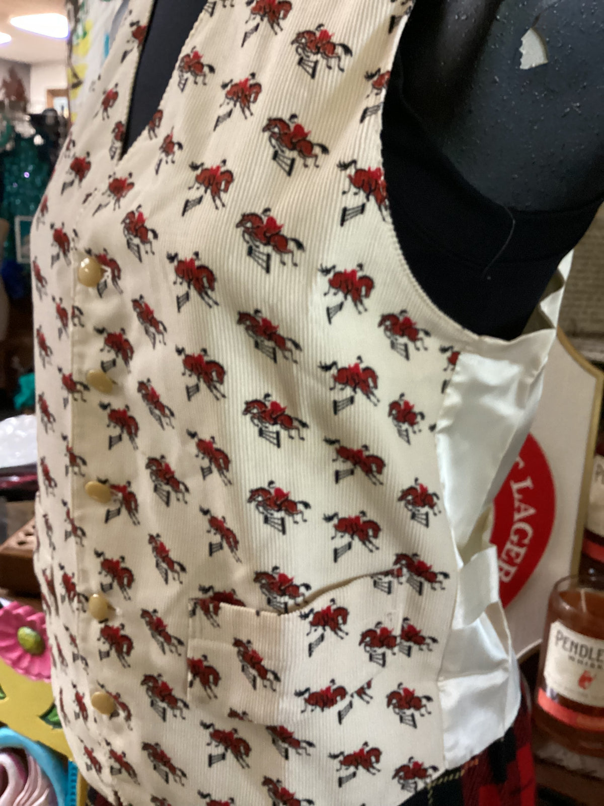 Vintage Vest| Equestrian