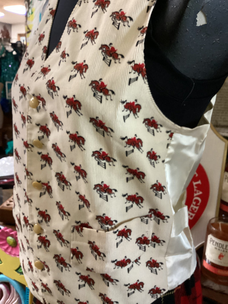 Vintage Vest| Equestrian