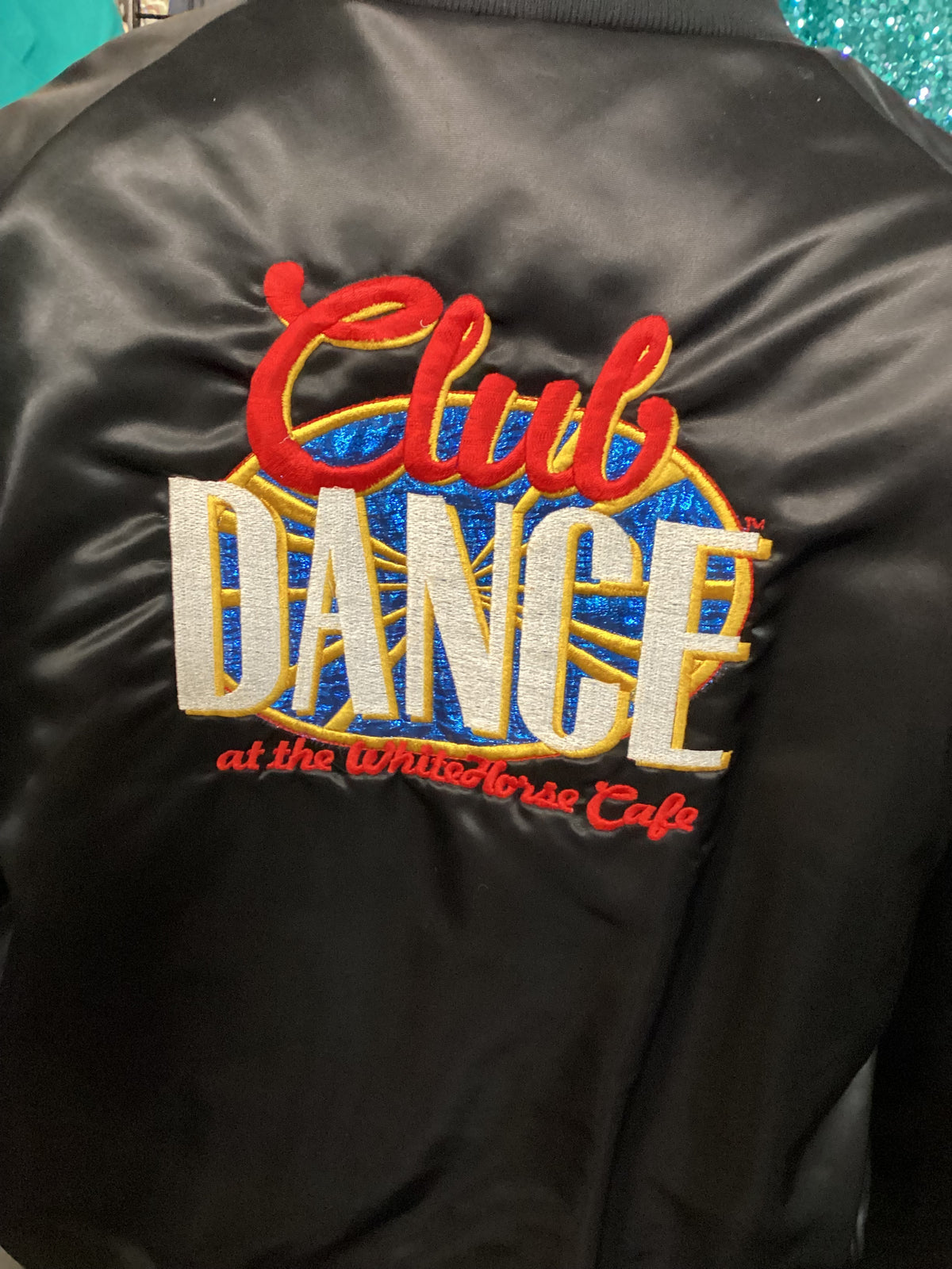 Vintage Jacket | Satin | Advertising