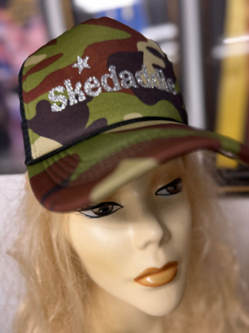Cammo Ball Cap “skedaddle”