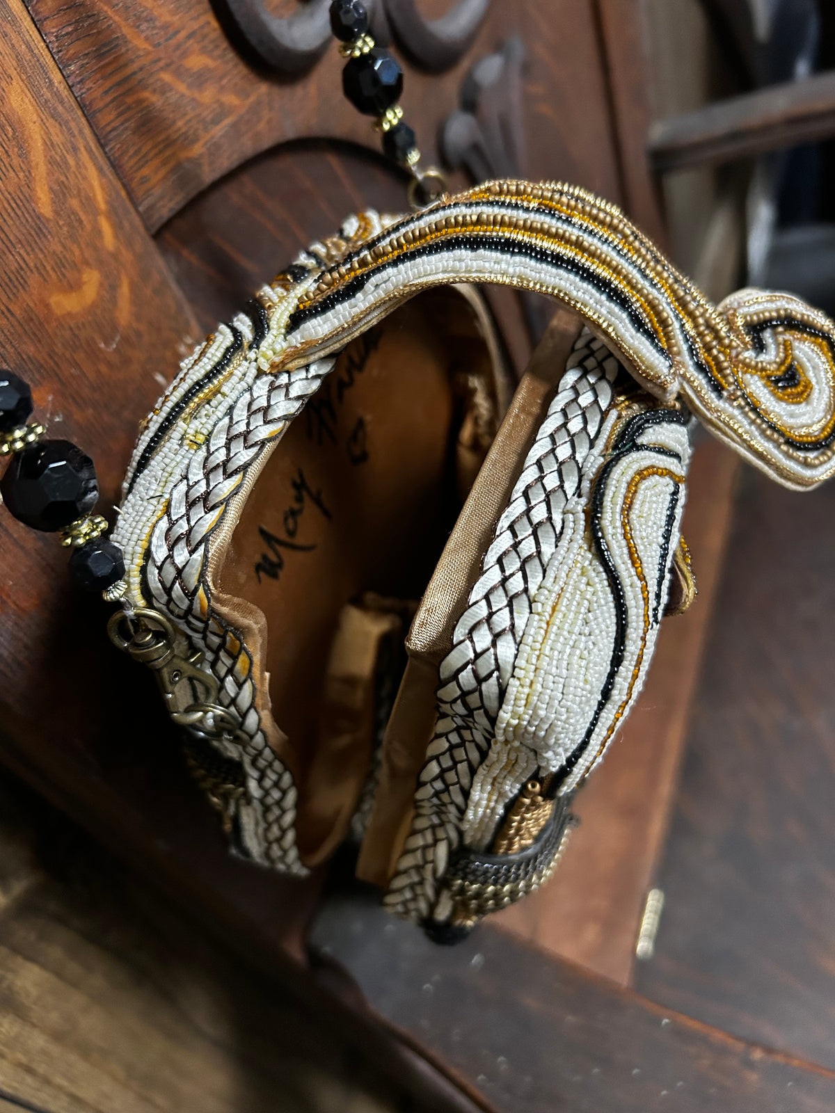 Mary Francis| Beaded Purse| Horse Head