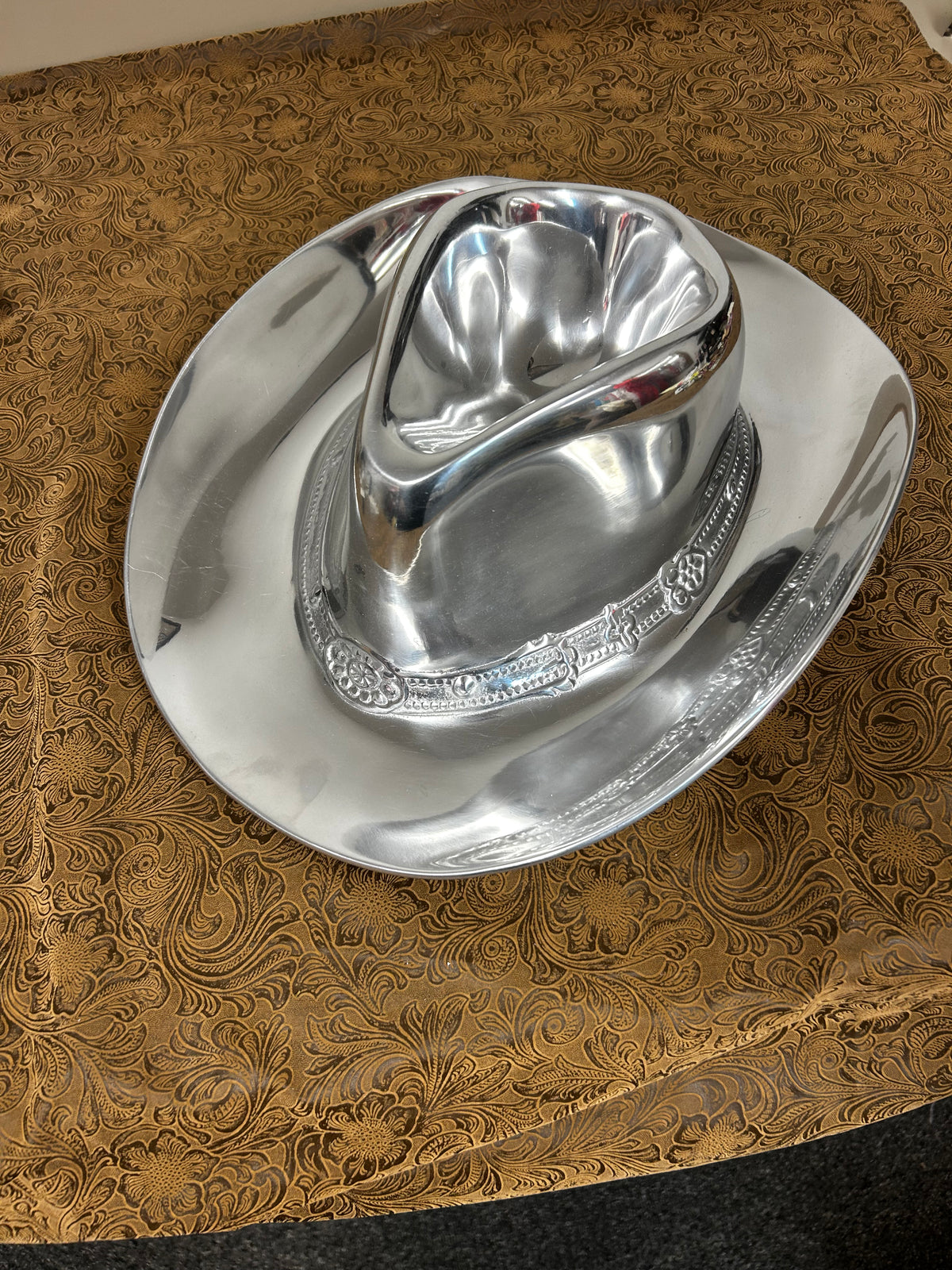 Cowboy Hat Serving Bowl