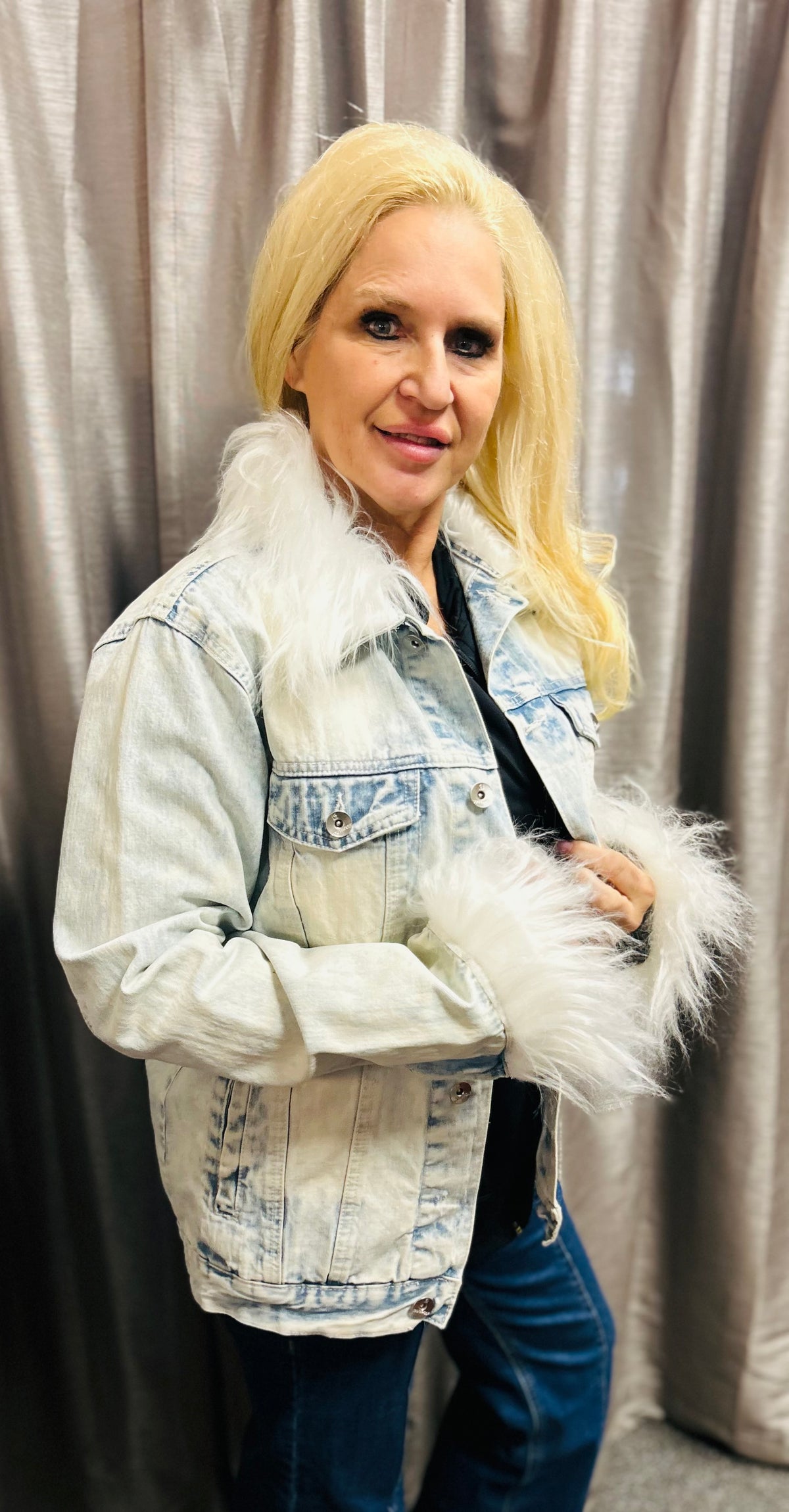 Jean Jacket| Custom | Crafty Cat