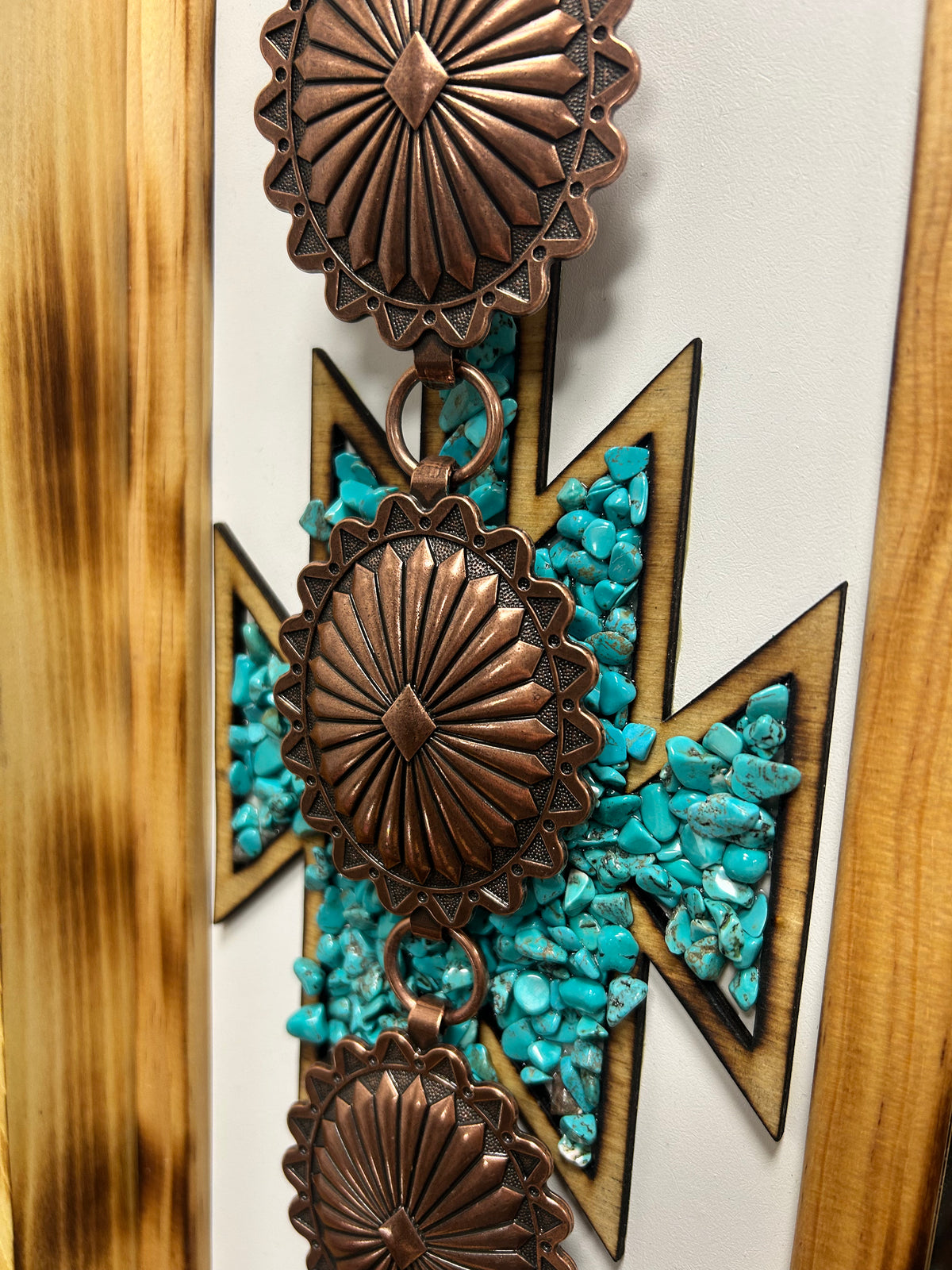 Ladies Belt| Concho | Copper Color